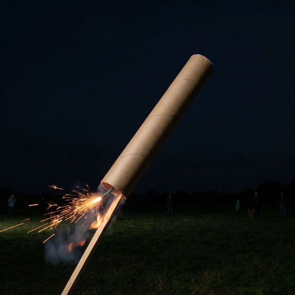 冲天炮 (Sky Rocket) 高空烟花罚款风险 (Saman)